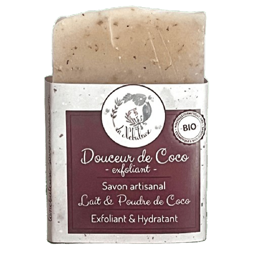 Savon naturel exfoliant au Coco