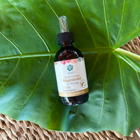 Sérum visage naturel, peau mature
