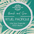 Box cadeau tropicale au Monoï - Artisan parfumeur de Martinique - 