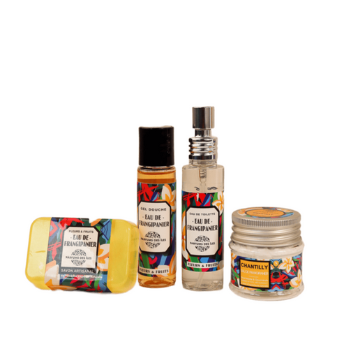 Coffret 4 créations au Frangipanier