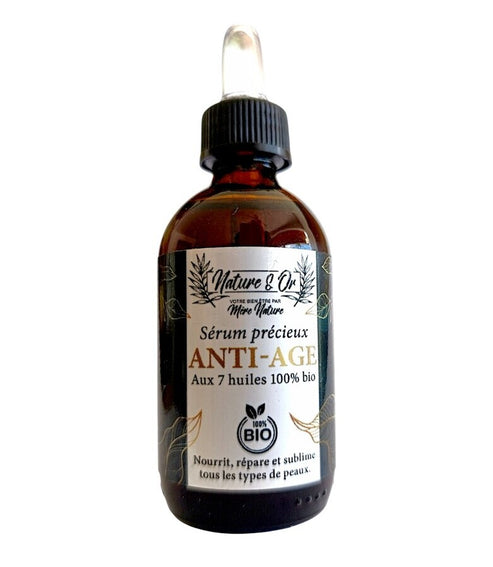 Sérum visage naturel, peaux matures